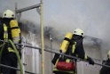 Dachstuhlbrand Koeln Poll Geislarerstr P328